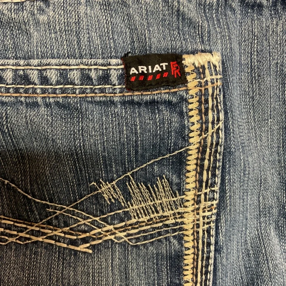 Ariat Men's FR‎ M4 Relaxed Ridgeline Boot Cut Jean Relaxed Fit Low Rise Sz 44/30